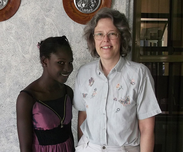 Debbie with Ann Buwalda